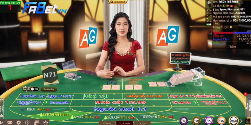 Live chân thực - Dealers xinh đẹp và thân thiện